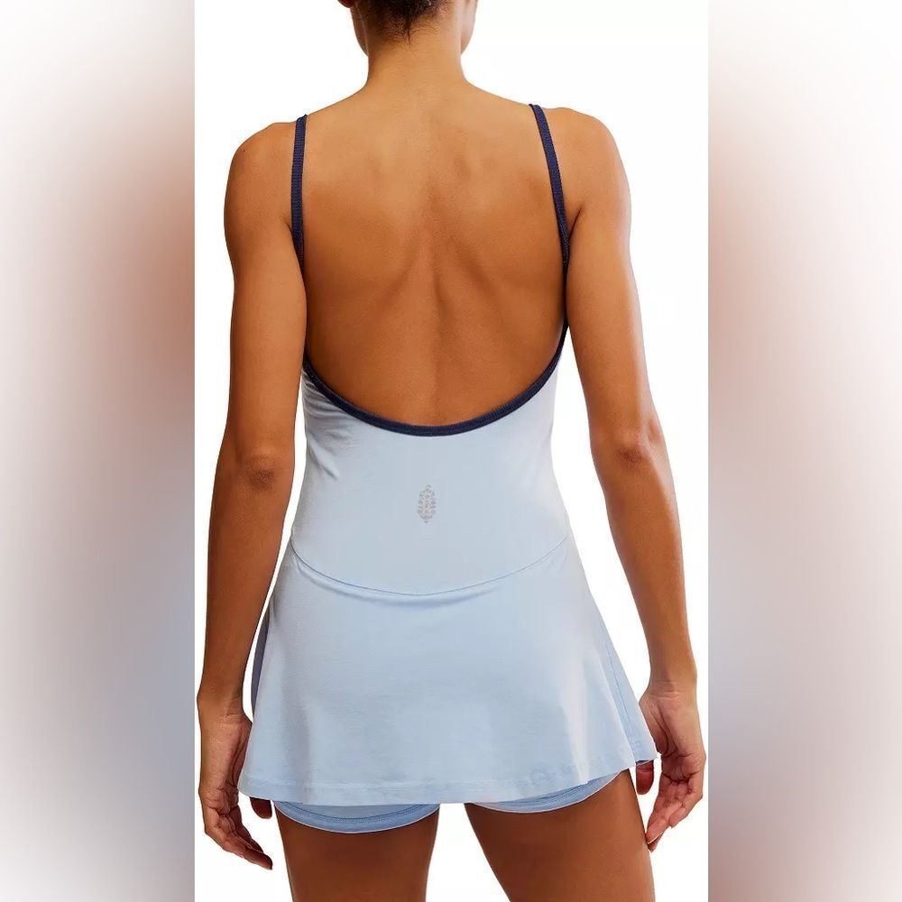 NWT Free People Movement Hot Shot Skortsie | XL | High Dive - Picture 2 of 8